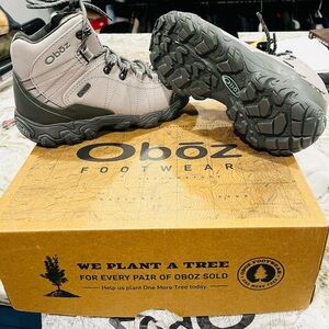 Oboz Women's Winter Boots - Gray and Black